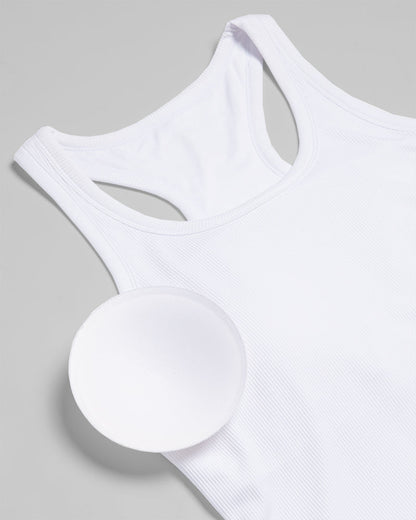 WOMEN'S SOFT RIB RACERBACK BRA TANK