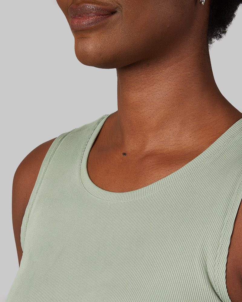 WOMEN'S SOFT RIB TANK SWING DRESS