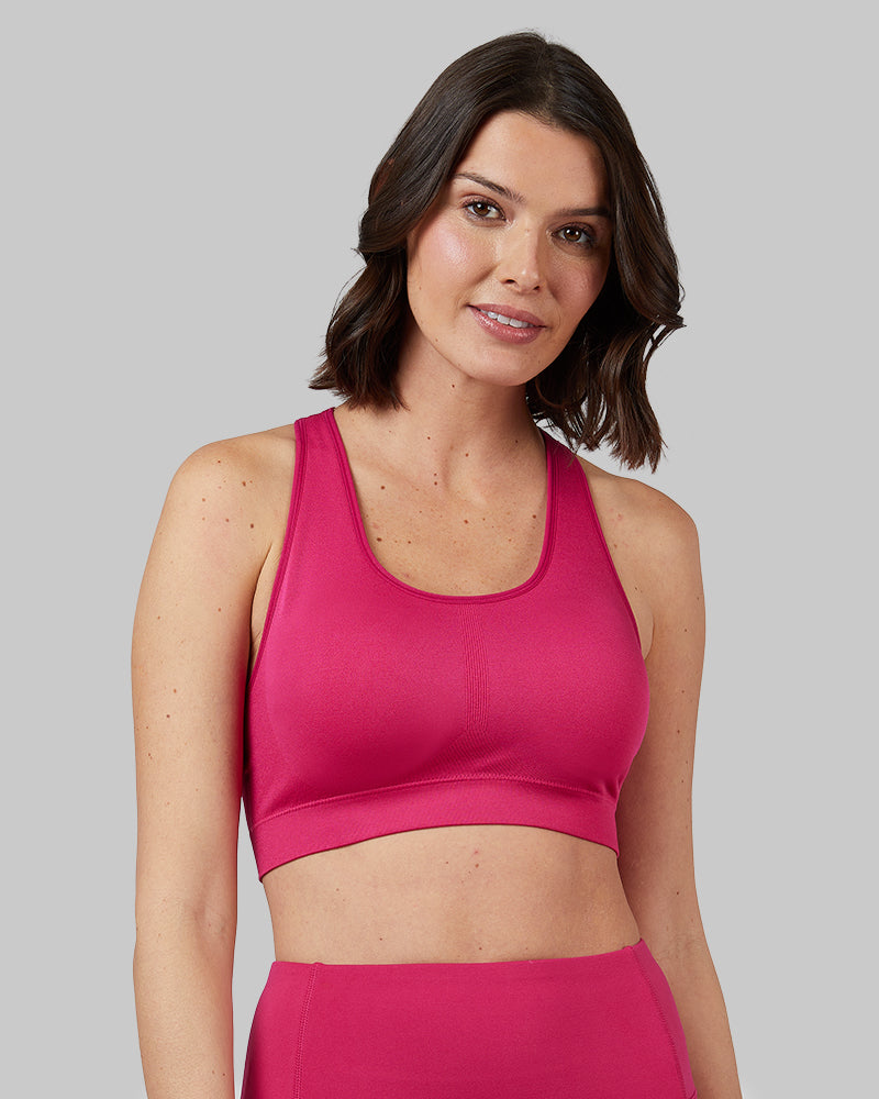 WOMEN'S SEAMLESS RACERBACK SPORTS BRA