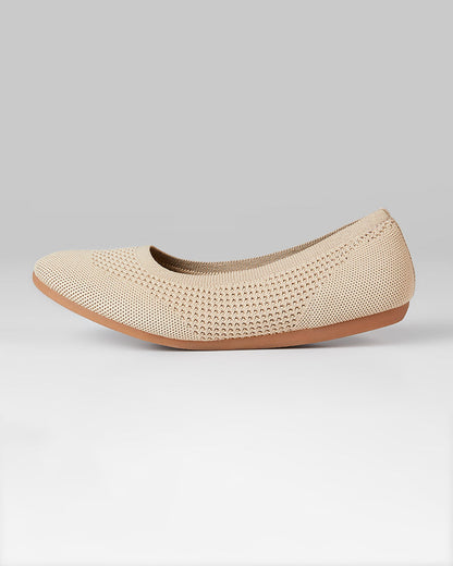 WOMEN'S FLEX KNIT BALLET FLATS