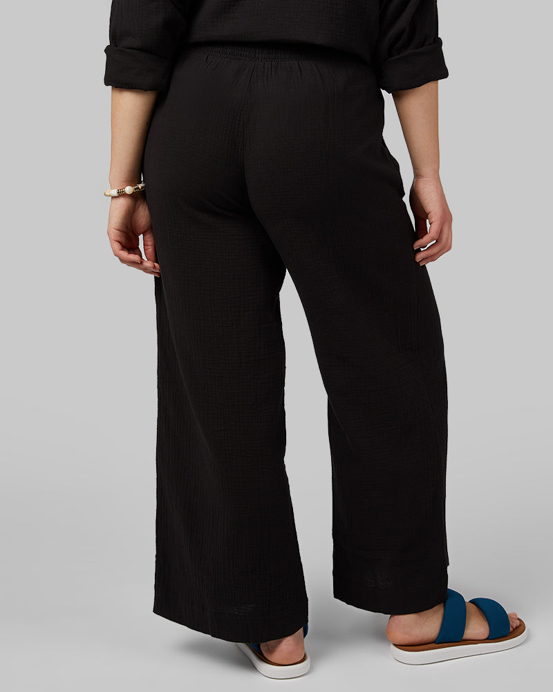 WOMEN'S SOFT GAUZE ANKLE PANT