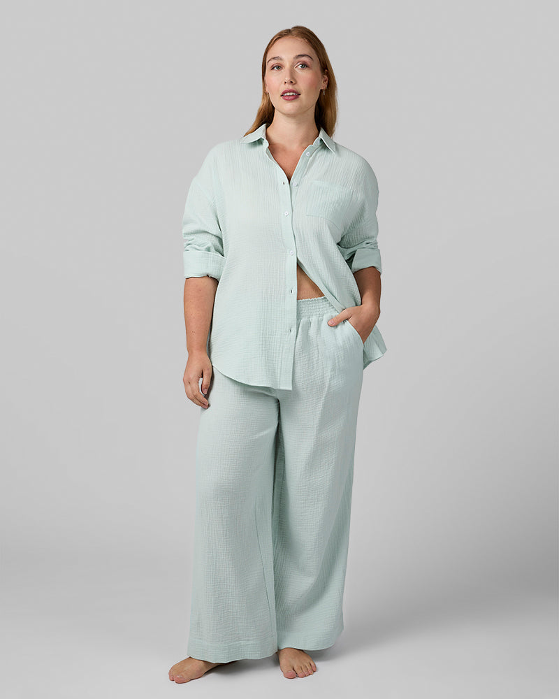 WOMEN'S SOFT GAUZE ANKLE PANT