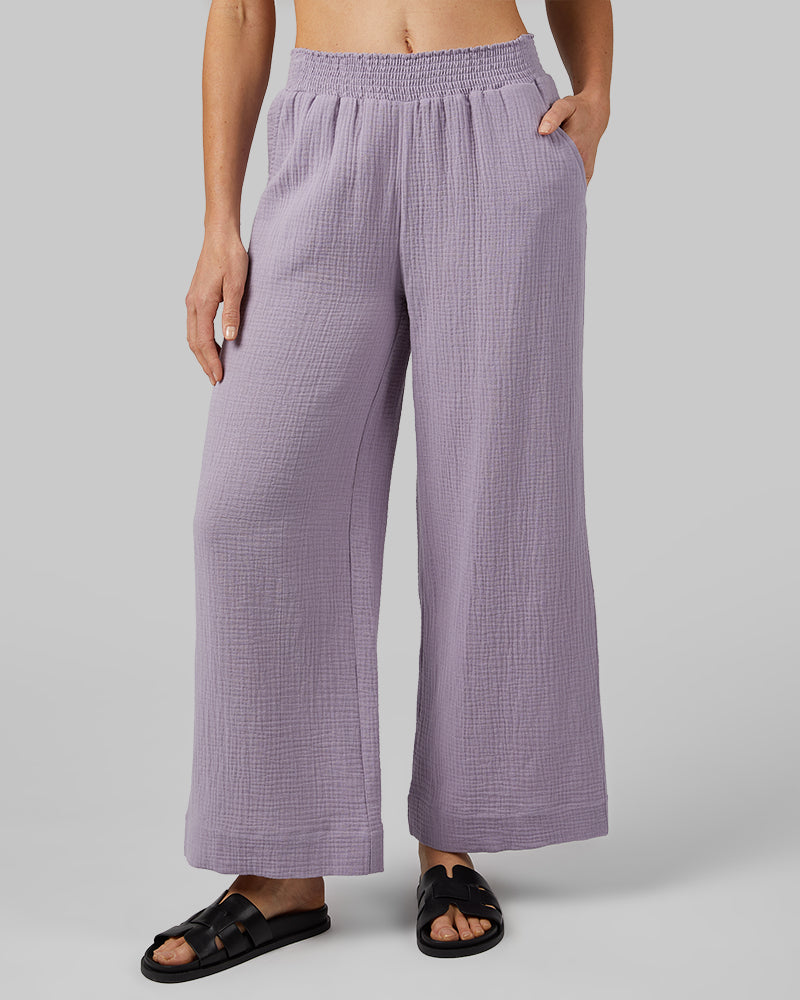WOMEN'S SOFT GAUZE ANKLE PANT