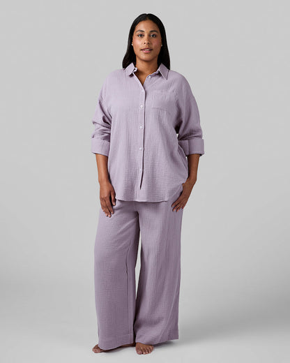 WOMEN'S SOFT GAUZE ANKLE PANT