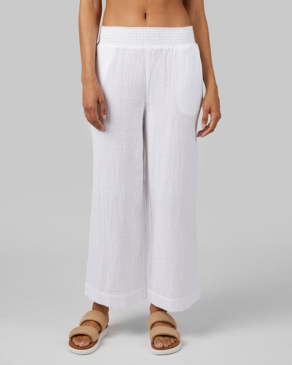 WOMEN'S SOFT GAUZE ANKLE PANT