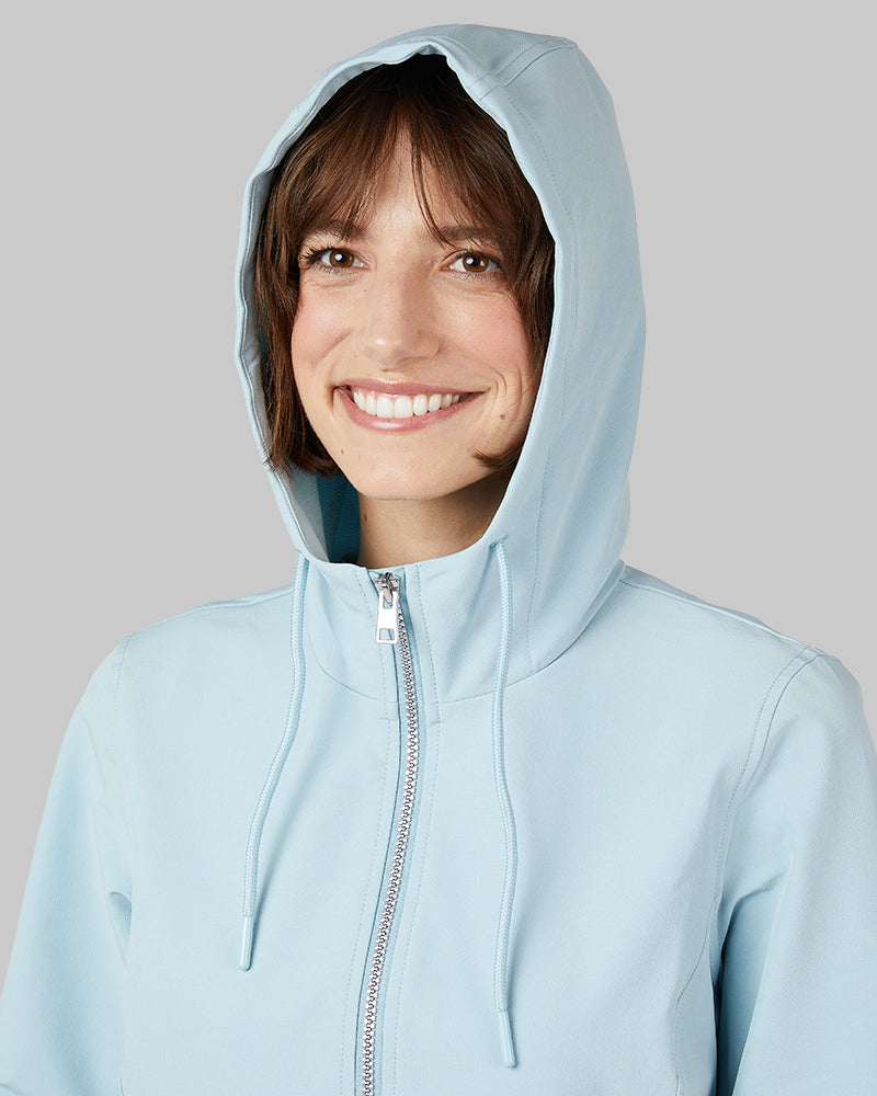 WOMEN'S HOODED WINDBREAKER JACKET