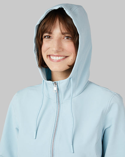 WOMEN'S HOODED WINDBREAKER JACKET