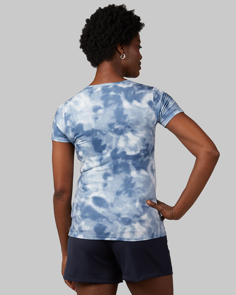 WOMEN'S COOL PRINTED FITTED T-SHIRT