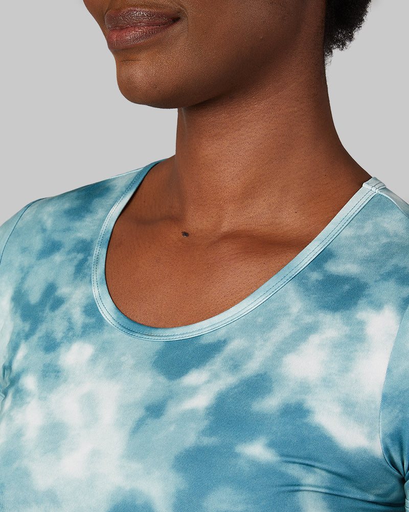 WOMEN'S COOL PRINTED FITTED T-SHIRT