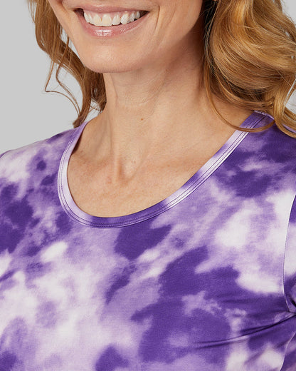 WOMEN'S COOL PRINTED FITTED T-SHIRT