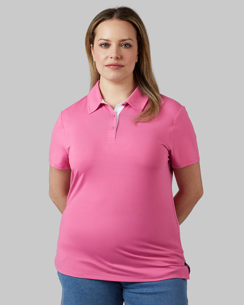 WOMEN'S COOL FITTED POLO