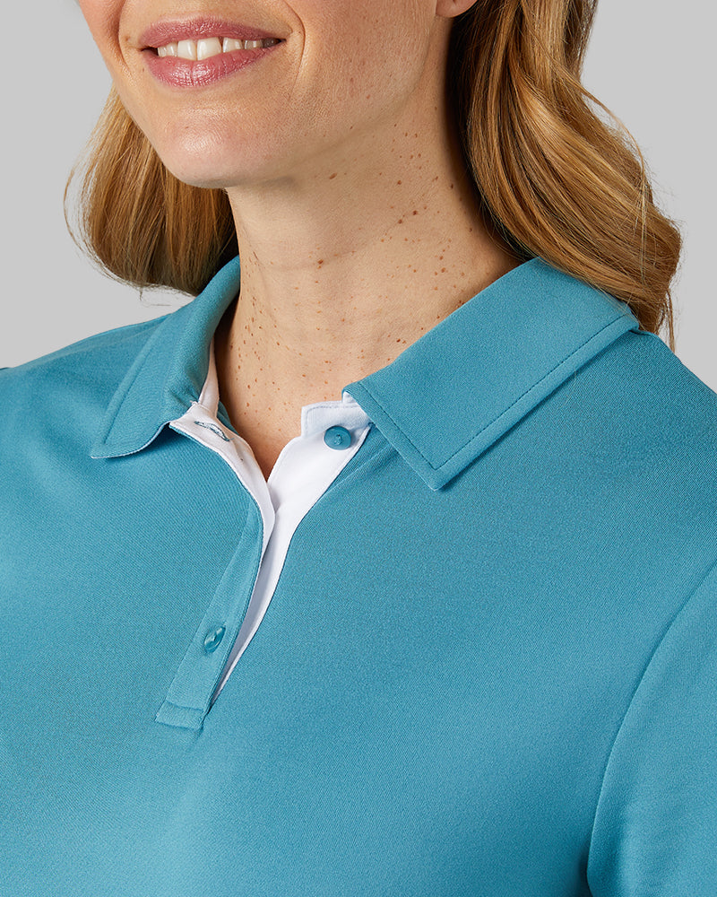 WOMEN'S COOL FITTED POLO