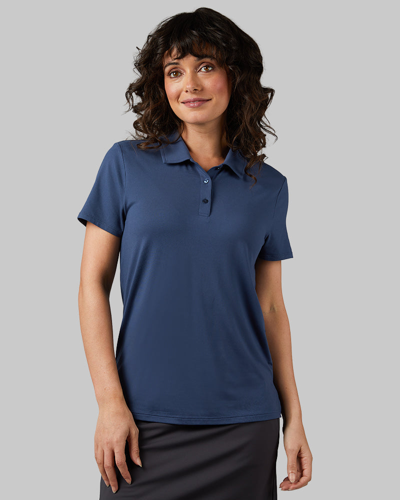 WOMEN'S COOL FITTED POLO