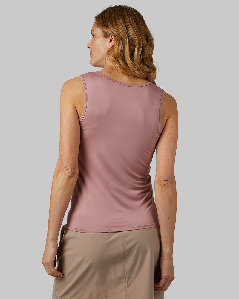 WOMEN'S COOL FITTED BRA TANK
