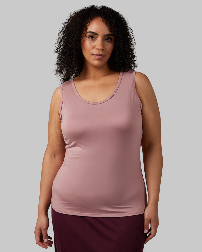 WOMEN'S COOL FITTED BRA TANK
