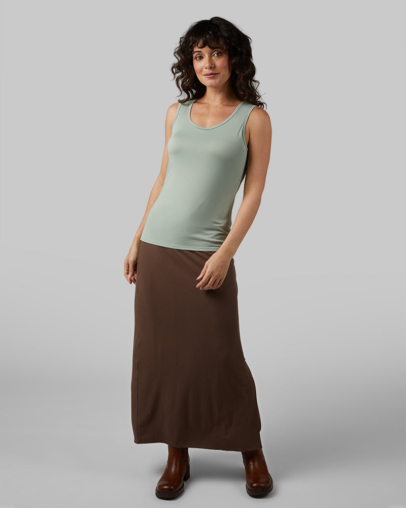 WOMEN'S COOL FITTED BRA TANK