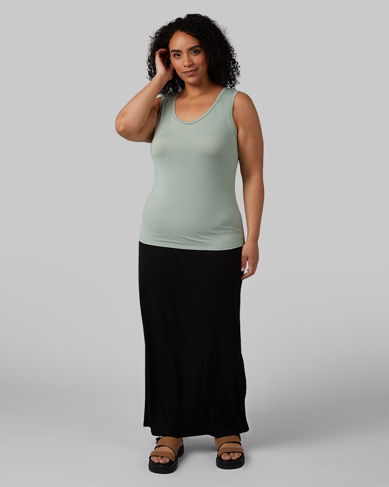 WOMEN'S COOL FITTED BRA TANK