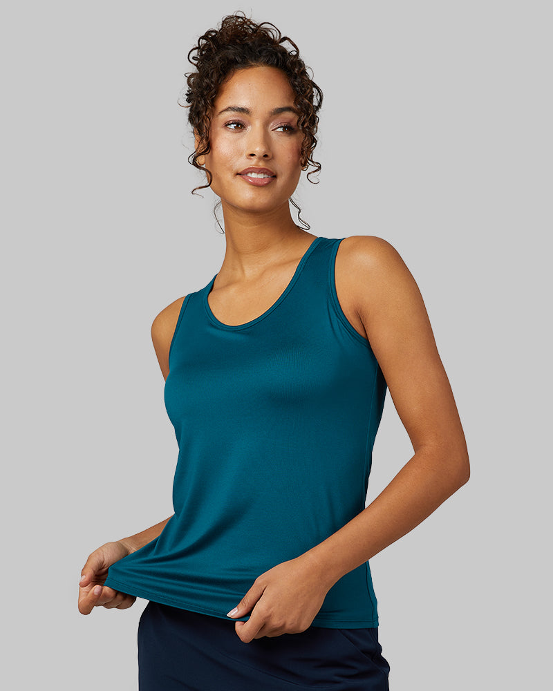 WOMEN'S COOL FITTED BRA TANK