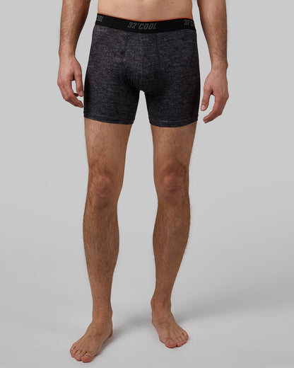 MEN'S COOL ACTIVE PRINTED BOXER BRIEF