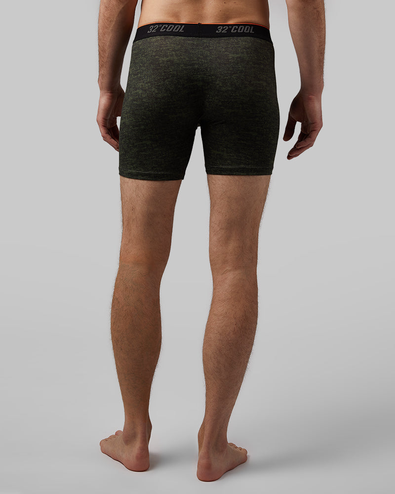 MEN'S COOL ACTIVE PRINTED BOXER BRIEF