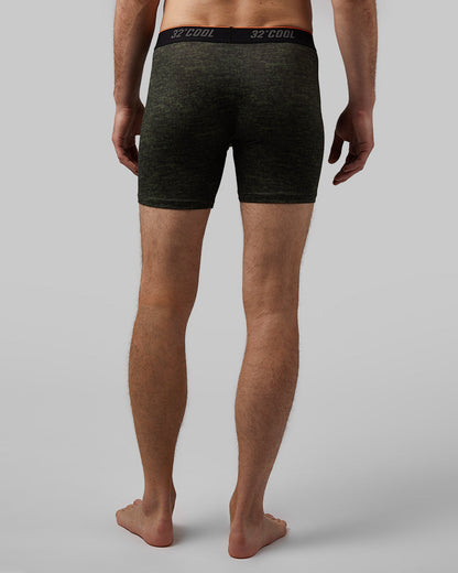 MEN'S COOL ACTIVE PRINTED BOXER BRIEF