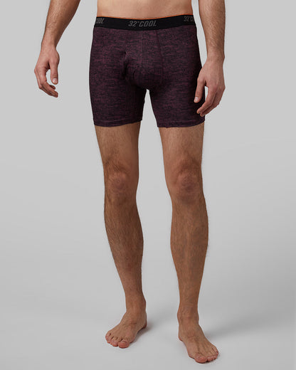 MEN'S COOL ACTIVE PRINTED BOXER BRIEF