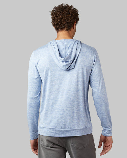 MEN'S COOL LONG SLEEVE HOODED T-SHIRT
