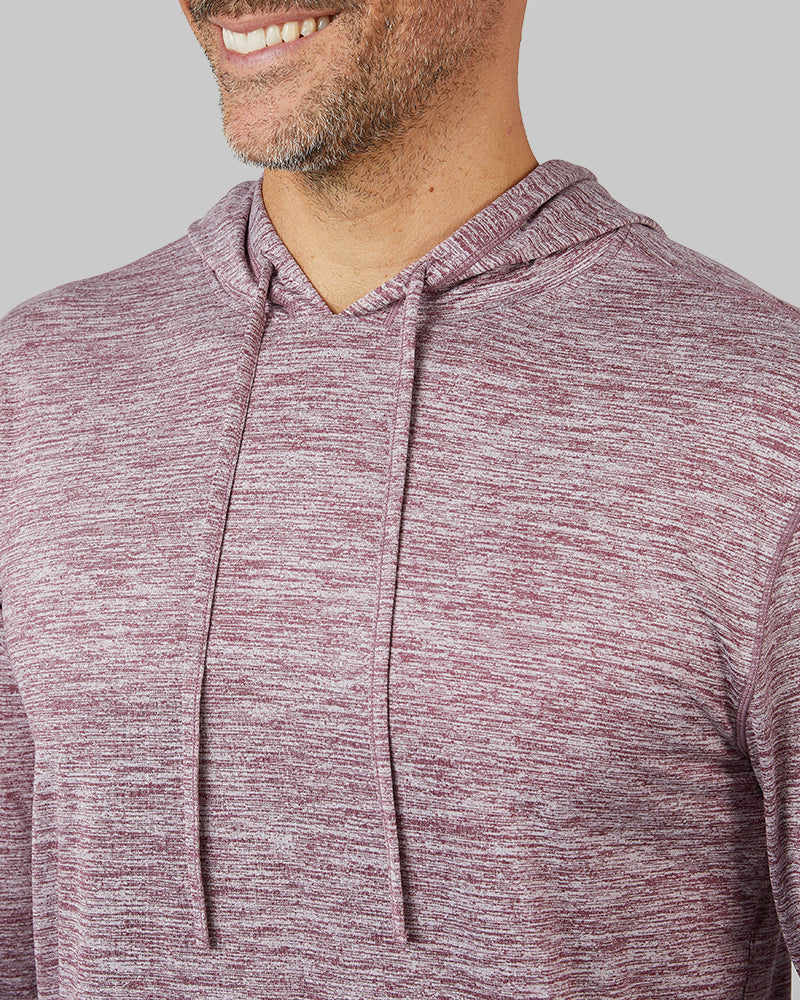 MEN'S COOL LONG SLEEVE HOODED T-SHIRT