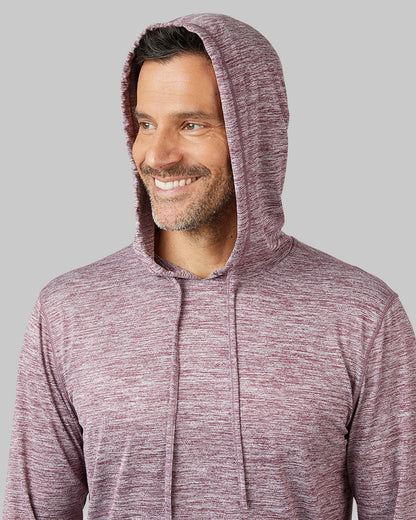 MEN'S COOL LONG SLEEVE HOODED T-SHIRT