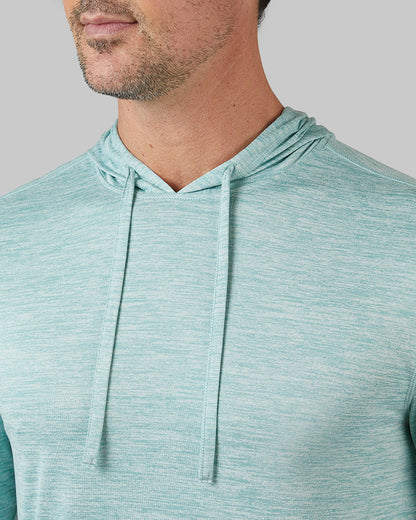 MEN'S COOL LONG SLEEVE HOODED T-SHIRT