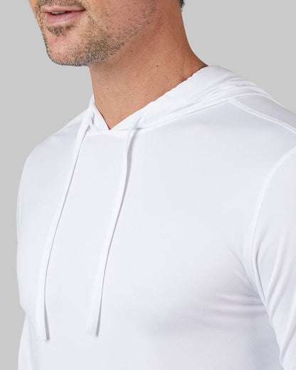 MEN'S COOL LONG SLEEVE HOODED T-SHIRT