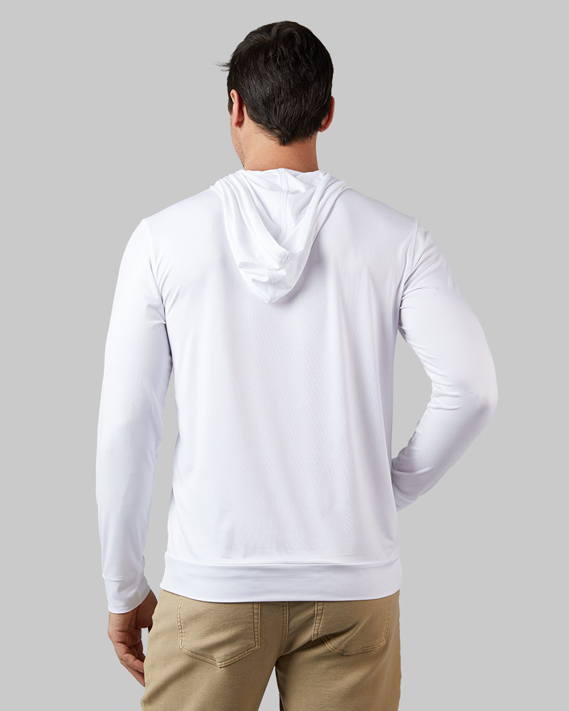 MEN'S COOL LONG SLEEVE HOODED T-SHIRT