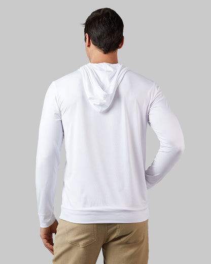 MEN'S COOL LONG SLEEVE HOODED T-SHIRT
