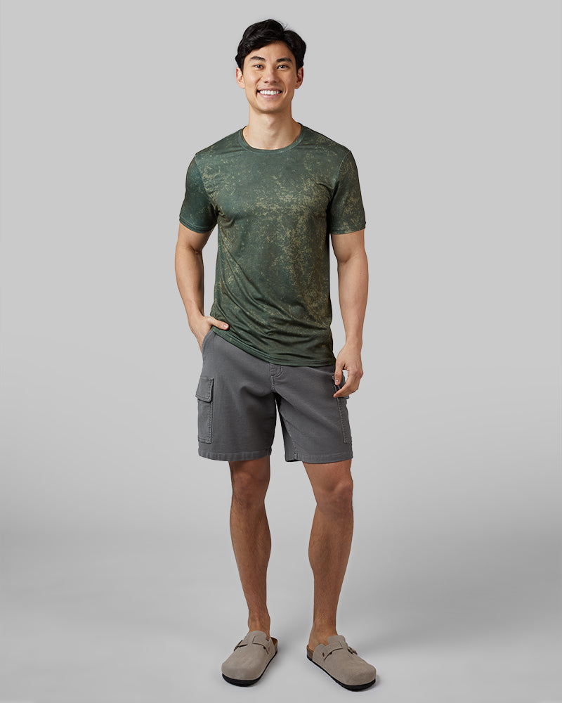 MEN'S COOL PRINTED CLASSIC CREW T-SHIRT