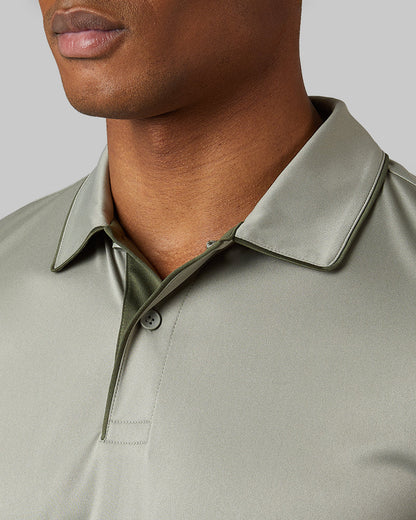 MEN'S STRETCH FLOW TIPPED POLO