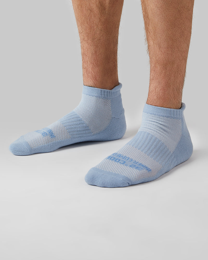 MEN'S 6-PACK COOL COMFORT ANKLE RUNNING SOCKS