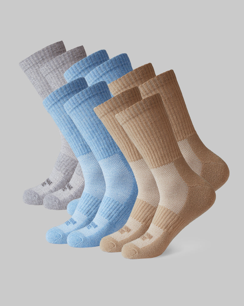 MEN'S 5-PACK COOL COMFORT CREW SOCKS