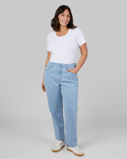 WOMEN'S STRETCH COMFORT RELAXED "SWEATPANT" JEAN