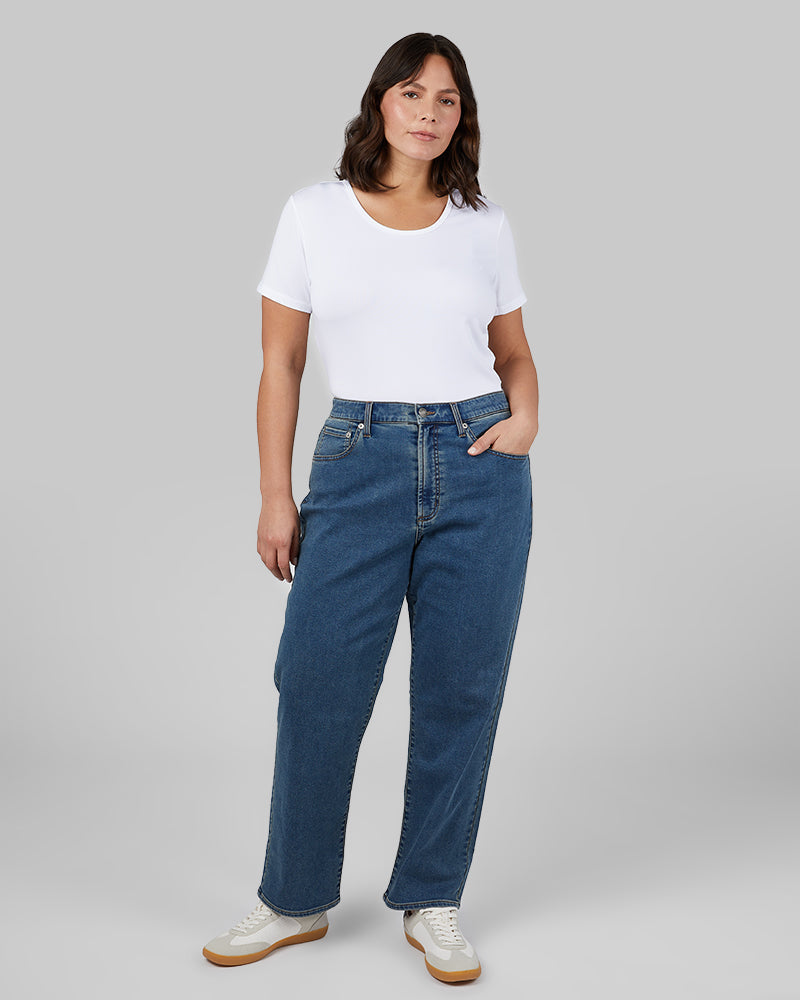 WOMEN'S STRETCH COMFORT RELAXED "SWEATPANT" JEAN