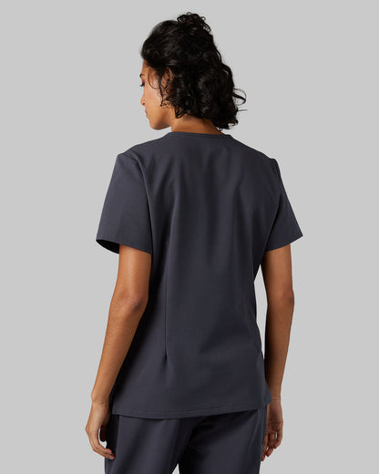 WOMEN'S 2-POCKET V-NECK SCRUB TOP