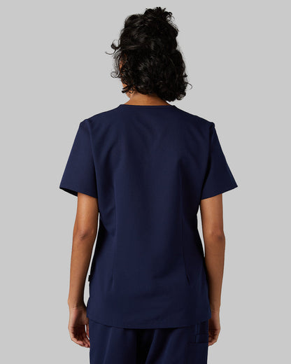 WOMEN'S 2-POCKET V-NECK SCRUB TOP