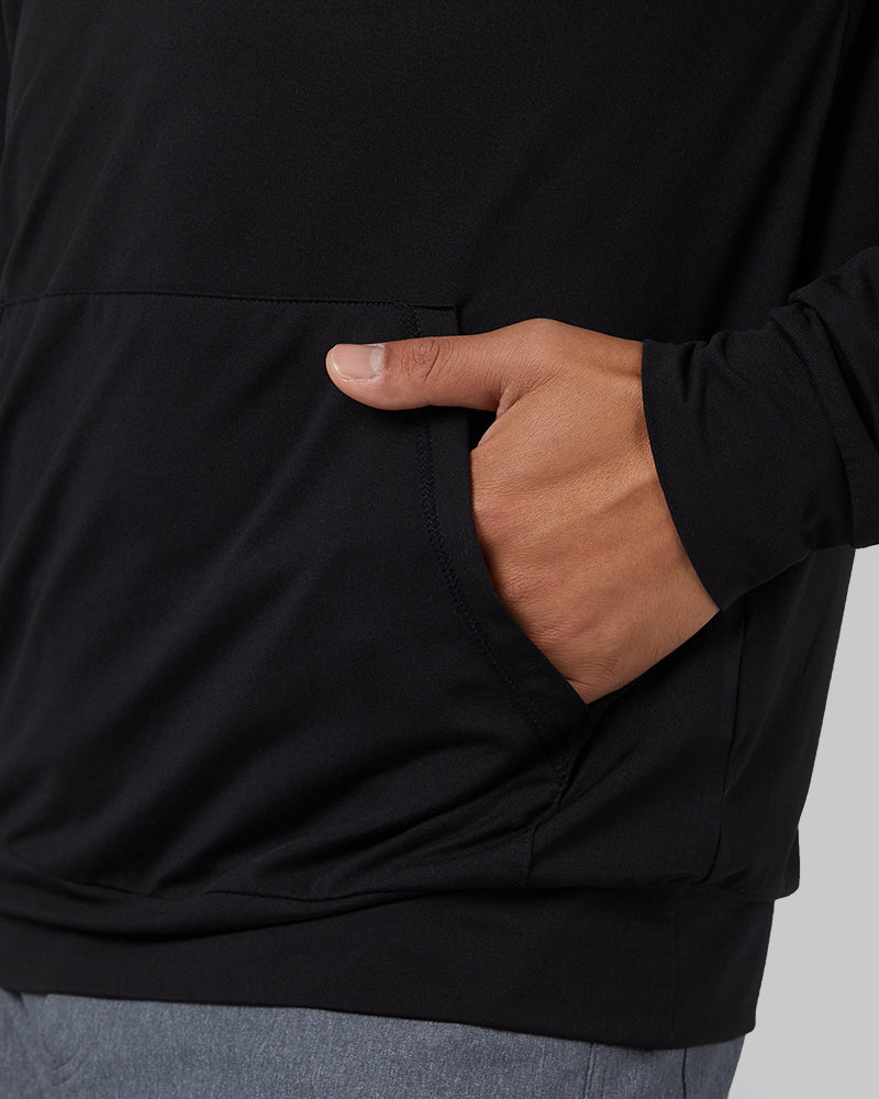 MEN'S COOL LONG SLEEVE HOODED T-SHIRT