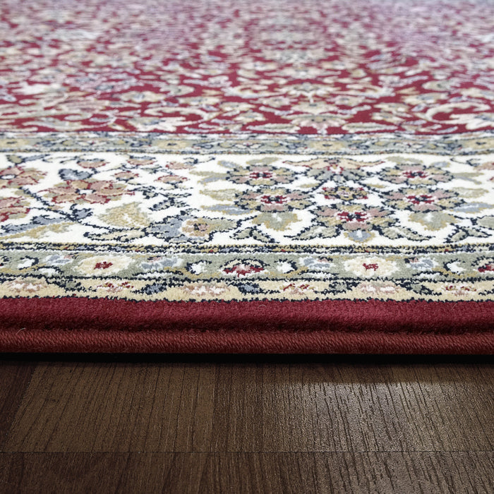 Dynamic Rugs Area Rugs Ancient Garden  Area Rugs  57078-1414 Red  Poly 8 Sizes Belgium