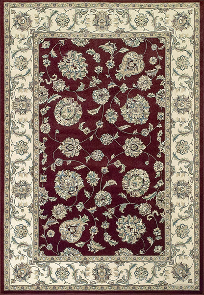Dynamic Area Rugs 2 x 3.11 Ancient Garden Area Rugs 57365-1464 Red 100% Poly Belgium 14 Sizes