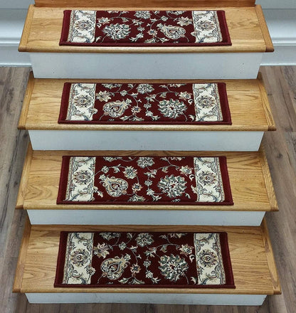 Dynamic Area Rugs Ancient Garden Area Rugs 57365-1464 Red 100% Poly Belgium 14 Sizes