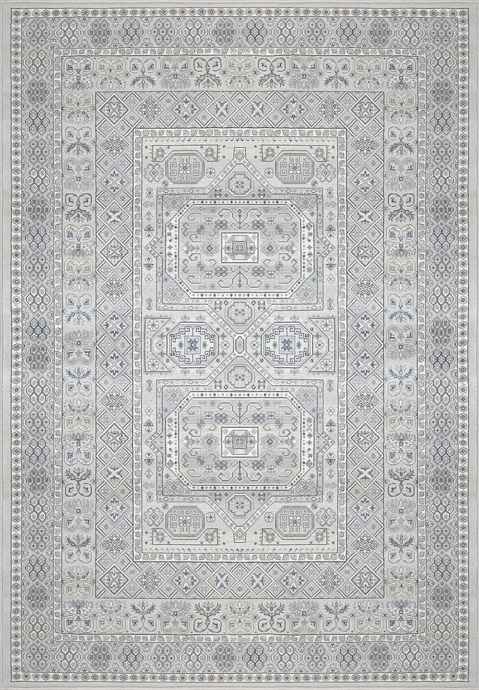 Dynamic Rugs Area Rugs Ancient Garden Grey Area Rugs Geometric 57147-9696  Poly 8 Sizes Belgium