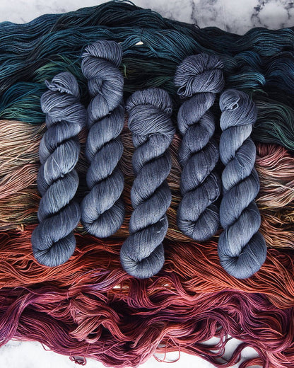 Destination Yarn fingering weight yarn Basalt