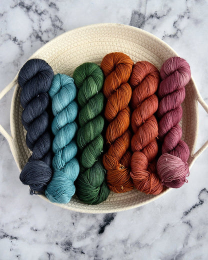 Destination Yarn fingering weight yarn Basalt