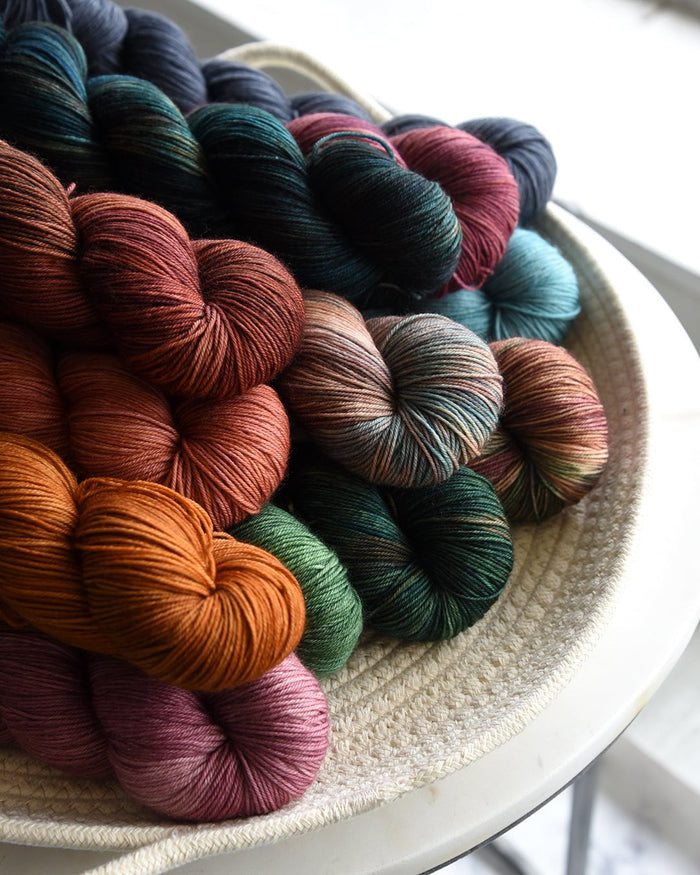 Destination Yarn fingering weight yarn Basalt