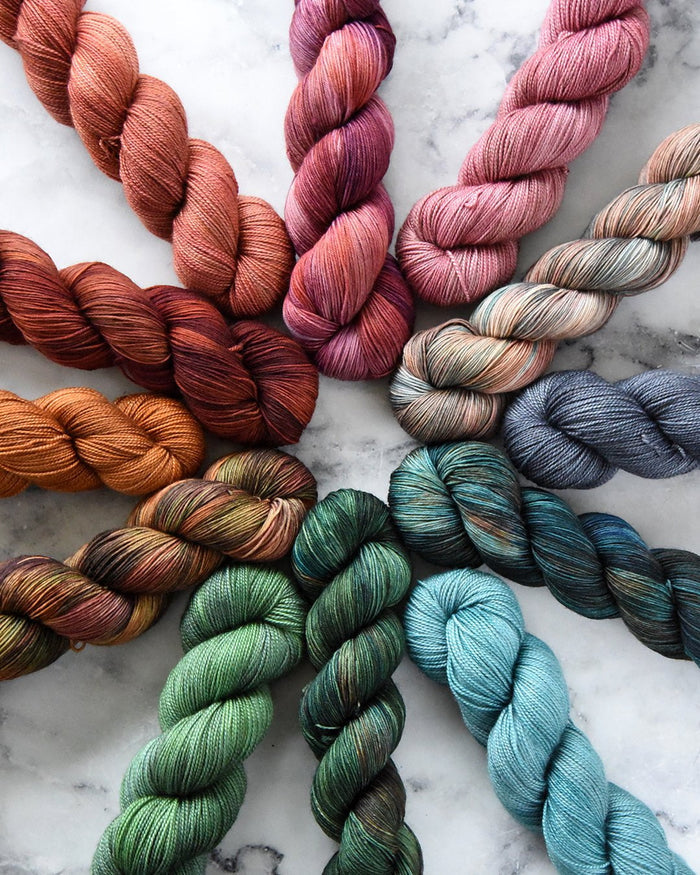 Destination Yarn fingering weight yarn Basalt